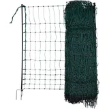 Kerbl Geflügelnetz 50 m Doppelspitze 106 cm grün