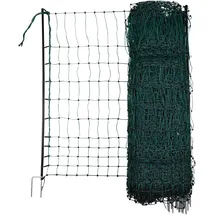 Kerbl Geflügelnetz 50 m Doppelspitze 106 cm grün