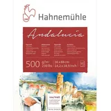 Hahnemühle Aquarellblock Andalucía rau/matt 500g/m2, 36x48cm, 12Blatt