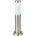GLOBO Stehlampe RGB LED Edelstahl dimmbar E27 1er Set silber