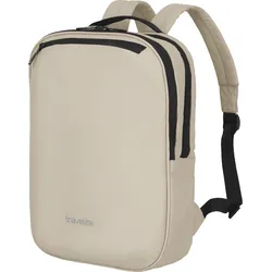 Rucksack BASICS Erwachsene Plane Wasserabweisend Travelite beige 12 LITER