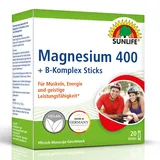 Sunlife Magnesium 400 + B-Komplex Sticks 20 St.