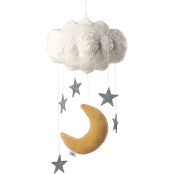 Sebra - Baby Mobile Moon & Stars, beige