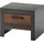 Home Affaire Nachtschrank BROOKLYN 54 x 43 x 44 cm Grau