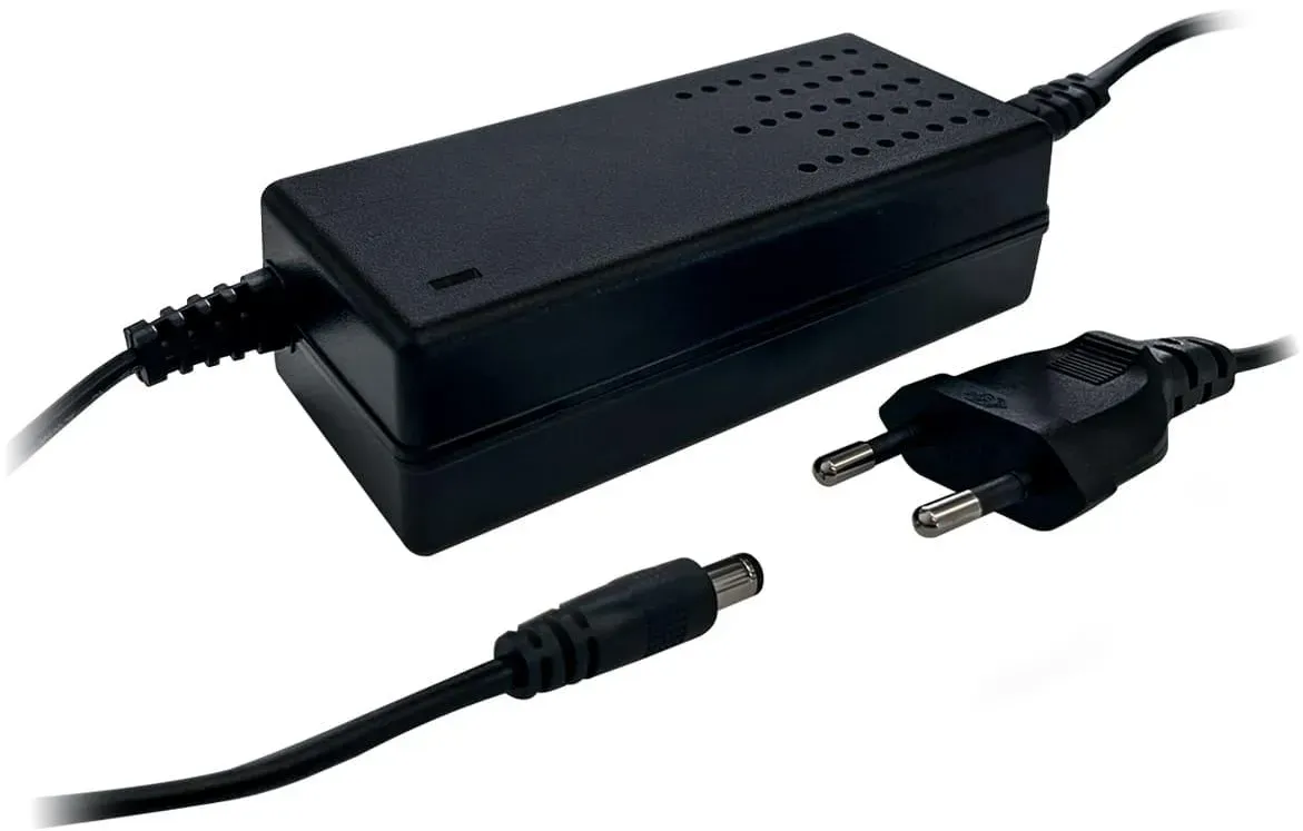 Tischnetzteil schwarz 60W 24V 2.5A Hohlstecker 5.5/2.1mm EU-Plug Festspannung