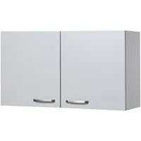 WIHO KÜCHEN Hängeschrank Michigan 100 x 35 x 56,5 cm Grau