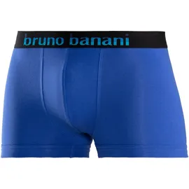 Bruno Banani Boxershorts unifarben blau / pink / gelb / schwarz / mint XL 5er Pack