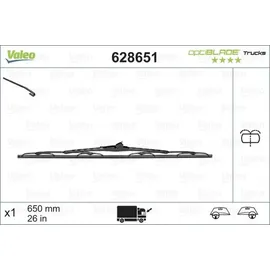 Valeo Wischblatt 628651