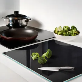 Tulup Herdabdeckplatte 60x52 cm Schwarz