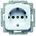 Steckdoseneinsatz 20 EUCKS-214 Weiß 1 St