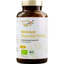 Hericium Biopulver 500mg 120 ST