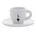 Bialetti Mokatasse 0 08 l Weiß 1