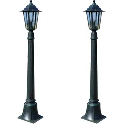 vidaXL Preston Gartenleuchten 2 Stk. 105 cm