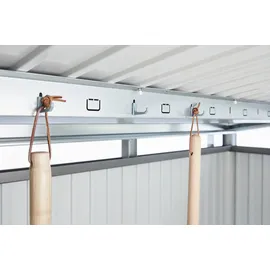 Biohort Panorama P2 2,57 x 1,77 m quarzgrau-metallic Einzeltür