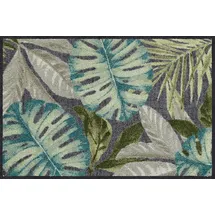 SALONLOEWE Fussmatte Coco anthrazit I Schmutzfangmatte & Fußabtreter für Innen 50 x 75 cm