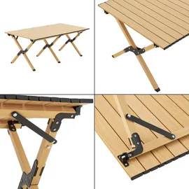 [casa.pro] Gartenmöbelset ‘Botrugno’ 5-tlg. Textilgewebe Beige