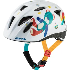 Alpina Ximo 47-51 cm Kinder white bear gloss 2022
