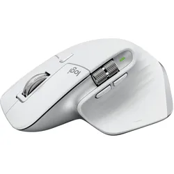 Logitech Maus MX Master 3S für Mac, weiß (Kabellose Performance-Maus, Bluetooth,...