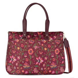 Oilily Charly Carry All Joy Flowers Chocolate