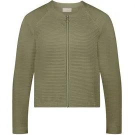 Betty Barclay Casual-Jacke mit Rippenstruktur in dusty olive, | Gr.: 46