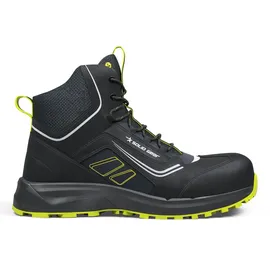 Hultafors Stiefel SG ADAPT MID Schwarz/Lime, S3L ESD Gr: 37 SOLID GEAR