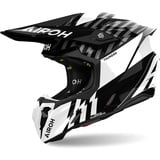 Airoh Twist 3 THUNDER BLACK/WHITE GLOSS L