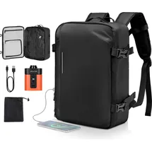 Vevor Vakuum-Reiserucksack 35 L Schwarz