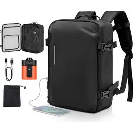 Vevor Vakuum-Reiserucksack 35 L Schwarz