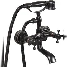 TRIZERATOP Badewannenarmatur RETRO Black