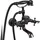 TRIZERATOP Badewannenarmatur RETRO Black