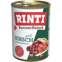 Rinti Kennerfleisch Hirsch 12 x 400 g