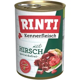 Rinti Kennerfleisch Hirsch 12 x 400 g