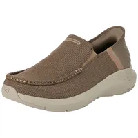 SKECHERS Herren Parson RALVEN Schlüpfen, Taupe Mesh, 48.5 EU
