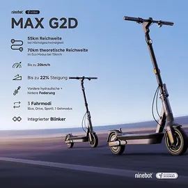 Segway-Ninebot MAX G2D  schwarz