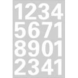 Herma Zahlenetiketten 4170 Weiß 25mm 1 Blatt