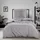 Wometo Stone Washed Grau 155 x 220 cm + 80 x 80 cm