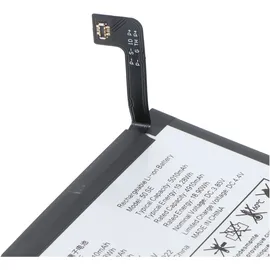 AccuCell Akku passend für TCL 50 SE – Li-Polymer, 3,85V, 5010mAh, 19,29Wh, eingebaut