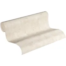 A.S. Création Vliestapete Blooming Uni creme B/L: ca. 53x1005 cm - Gr.: onesize