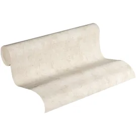 A.S. Création Vliestapete Blooming Uni creme B/L: ca. 53x1005 cm - Gr.: onesize