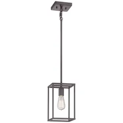 New Harbor 1-flammige Mini-Pendelleuchte - Western-Bronze - QZ-NEW-HARBOR-P