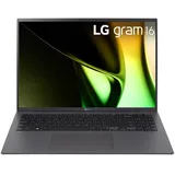 LG gram 16 (2024), schwarz, Core Ultra 7 155H, 16GB RAM, 1TB SSD, DE 16Z90S-G.AP78G