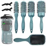 luxuskollektion Professionelles 5-teiliges Haarbürsten-Set für Salon-Styling
