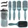 luxuskollektion Professionelles 5-teiliges Haarbürsten-Set für Salon-Styling