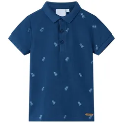 Kinder-Poloshirt Dunkelblau 140