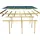 Karibu Eco Carport mit Abstellraum 2 Set 5,09 x 5,58 m kdi inkl. 1 Seitenwand und 1 Rückwand