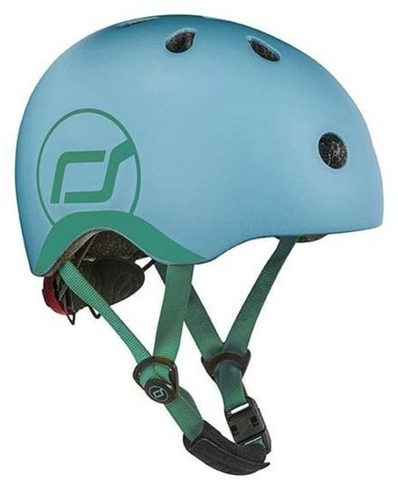 Scoot and Ride Kinderhelm Helm XXS, Steel Blau Babyhelm blau