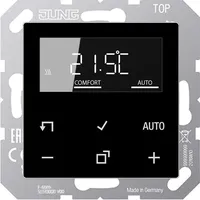 Jung LB-Management Raumthermostat Set schwarz