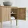 Tikamoon Waschtischunterschrank 80 x 0 x 0 cm Braun