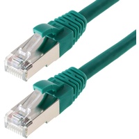 Helos Patchkabel, Cat5e, SF/UTP, RJ-45/RJ-45, 0.5m, grün (117821)