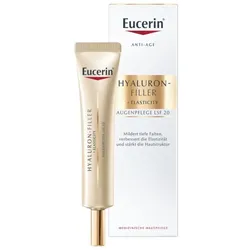 Eucerin HYALURON FILLER + ELASTICITY Augenpflege LSF 20 + 5? Rabatt* 15 ml Augencreme